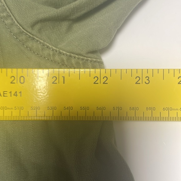 Hippie Laundry Boho Olive Embroidered Pocket Jacket Womens Large - Picture 9 of 10